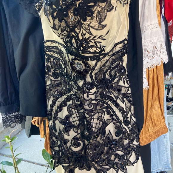 Sue Wong Nocturne Embroidered Dress - Picture 3 of 6